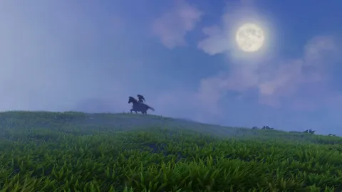 A Remake de Ocarina of Time Acerta em Hyrule Field