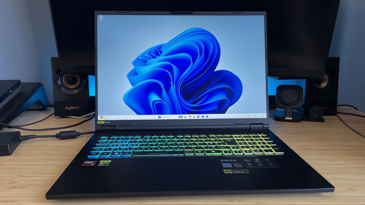 Acer Nitro 18 AI: Uma Opção Acessível para Jogos em Tela Grande