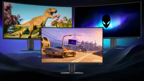 Alienware lança três novos monitores para celebrar seu 30º aniversário