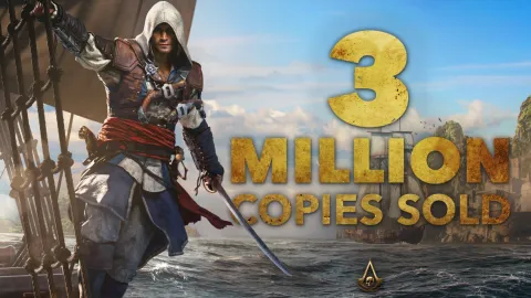 Assassin’s Creed Black Flag Resynced atinge 3 milhões de cópias vendidas