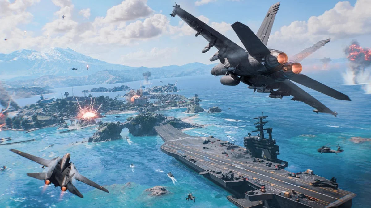 Battlefield 6 traz modo Carrier Assault evoluído e colaboração com Top Gun na Temporada 4