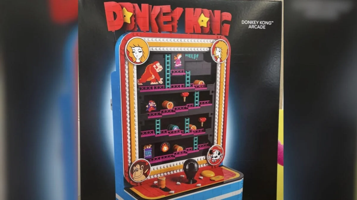 Cabine Clássica de Donkey Kong em Lego Pode Chegar ao Mercado por R$ 200