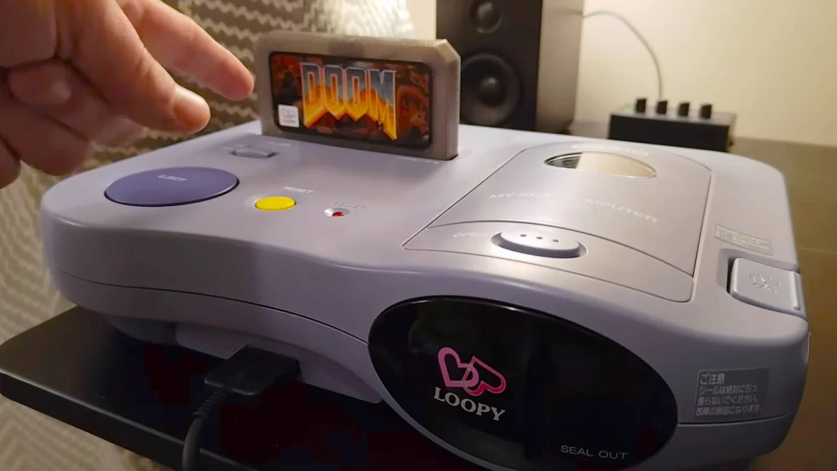Casio Loopy agora roda DOOM graças a modificação