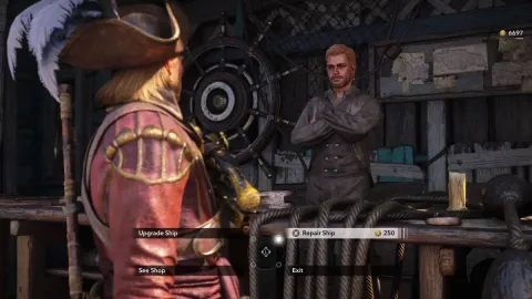 Como reparar seu navio em Black Flag Resynced
