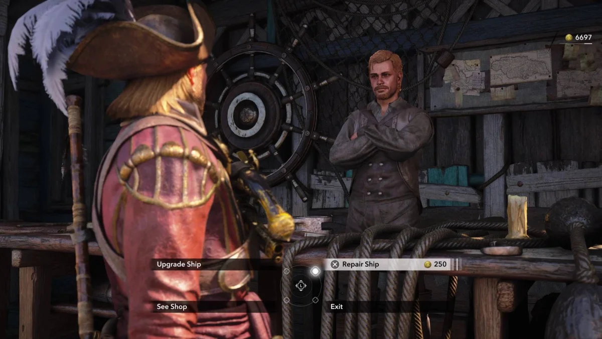 Como reparar seu navio em Black Flag Resynced