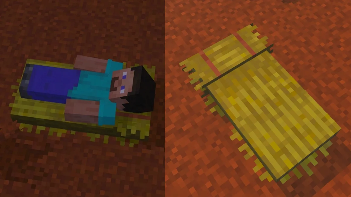 Comunidade de Minecraft se divide após nova atualização com camas de palha