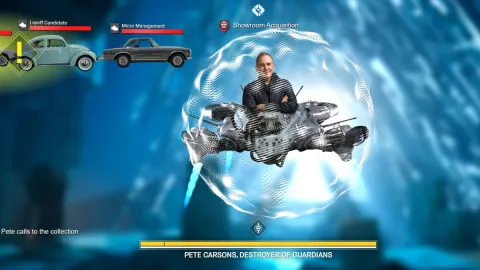 Convite para a Última Raid Não Oficial de Destiny: O Cofre de Carros de Pete Carsons