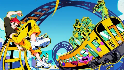 Denshattack! é um jogo de trem que desafia e diverte
