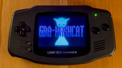 Desenvolvedor cria um Game Boy Advance para quebrar senhas, mas é 30 milhões de vezes mais lento que equipamentos modernos