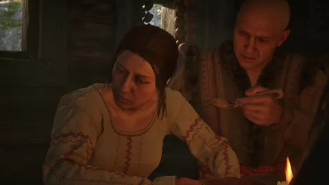Devo forçar minha mãe a comer em The Blood of Dawnwalker?