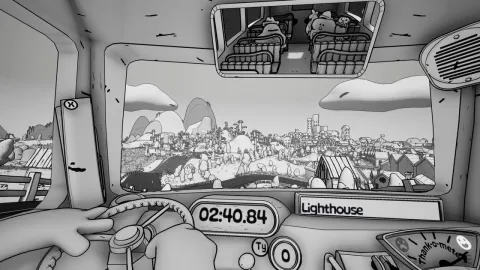Double Fine lança Thank You Bus Driver, seu primeiro jogo pós-Xbox