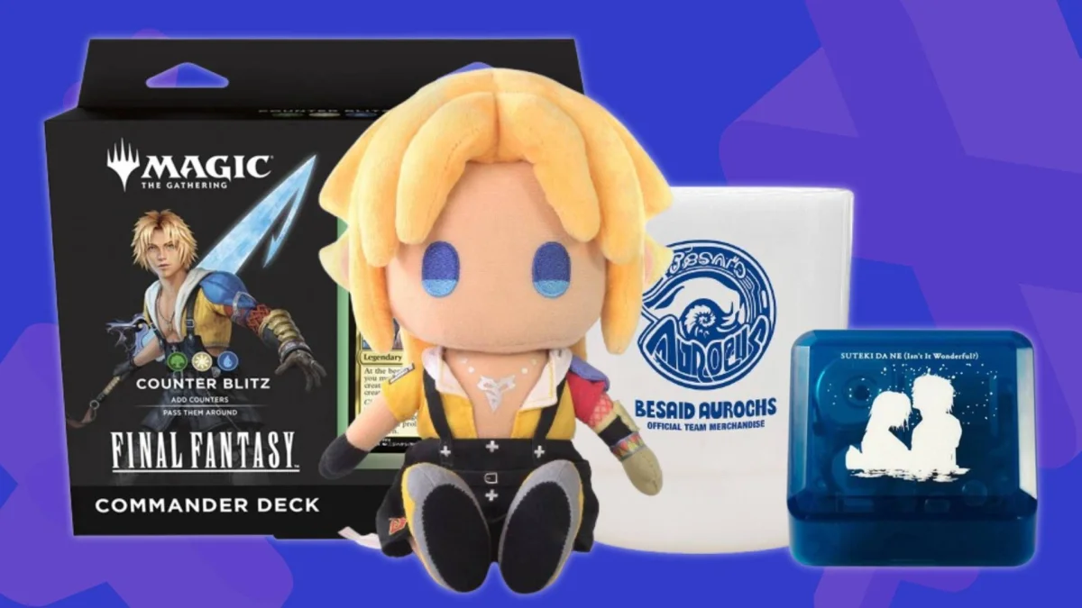Final Fantasy X completa 25 anos e traz mercadorias imperdíveis para os fãs