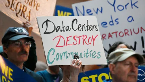 Governadora de Nova York suspende construção de grandes data centers de IA