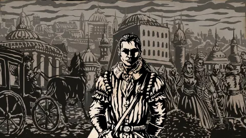 Jogue gratuitamente The Life and Suffering of Sir Brante no Steam até 23 de julho