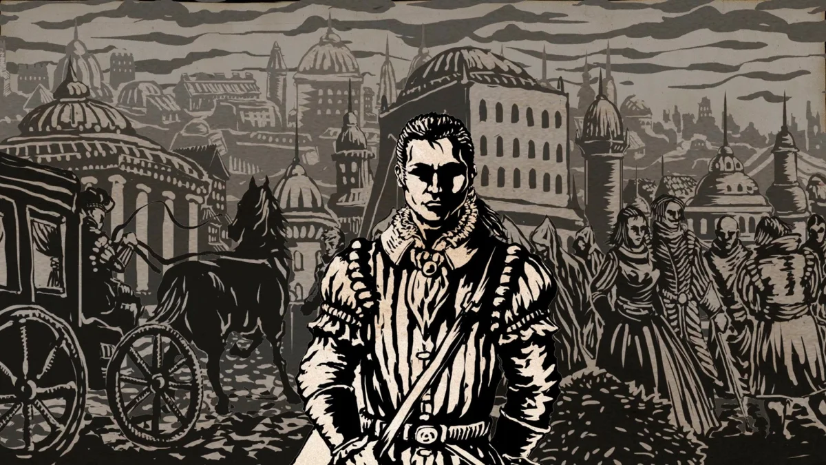 Jogue gratuitamente The Life and Suffering of Sir Brante no Steam até 23 de julho