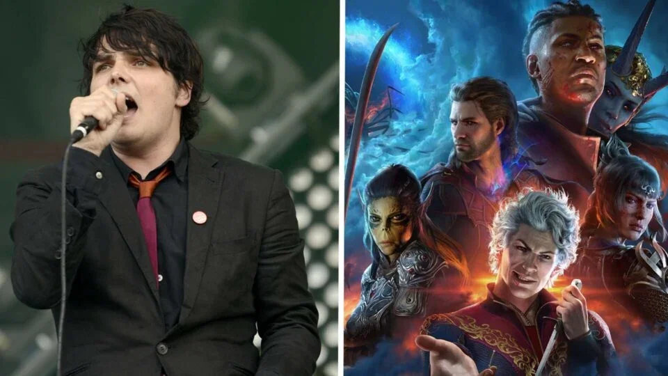 Larian presenteia Gerard Way após ele admitir que nunca jogou Baldur's Gate 3