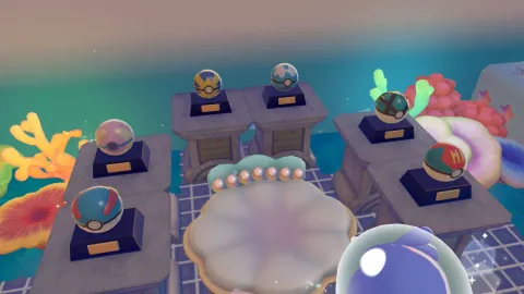 Locais de mapas do tesouro no DLC Bubbly Basin de Pokémon Pokopia