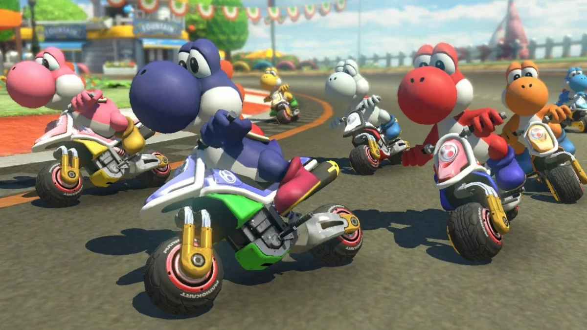 Mario Kart 8 Deluxe recebe atualização surpresa para Switch 2 com suporte a oito jogadores em tela dividida