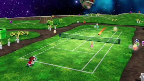 Mario Tennis Fever recebe atualização 1.1.0 com temática de Super Mario Galaxy