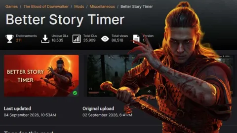 Mod de Blood of Dawnwalker Remove Limites de Tempo e Aumenta Armazenamento