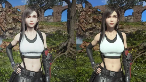 Mod melhora visual de Final Fantasy VII Rebirth