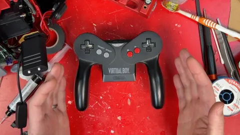 Modder cria controle do Virtual Boy para Nintendo Switch 2