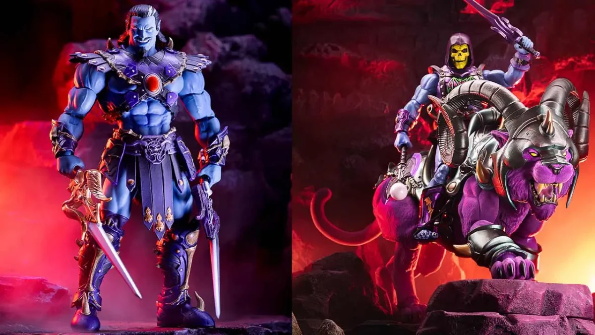 Mondo Anuncia Figuras de Keldor e Panthor de Masters of the Universe