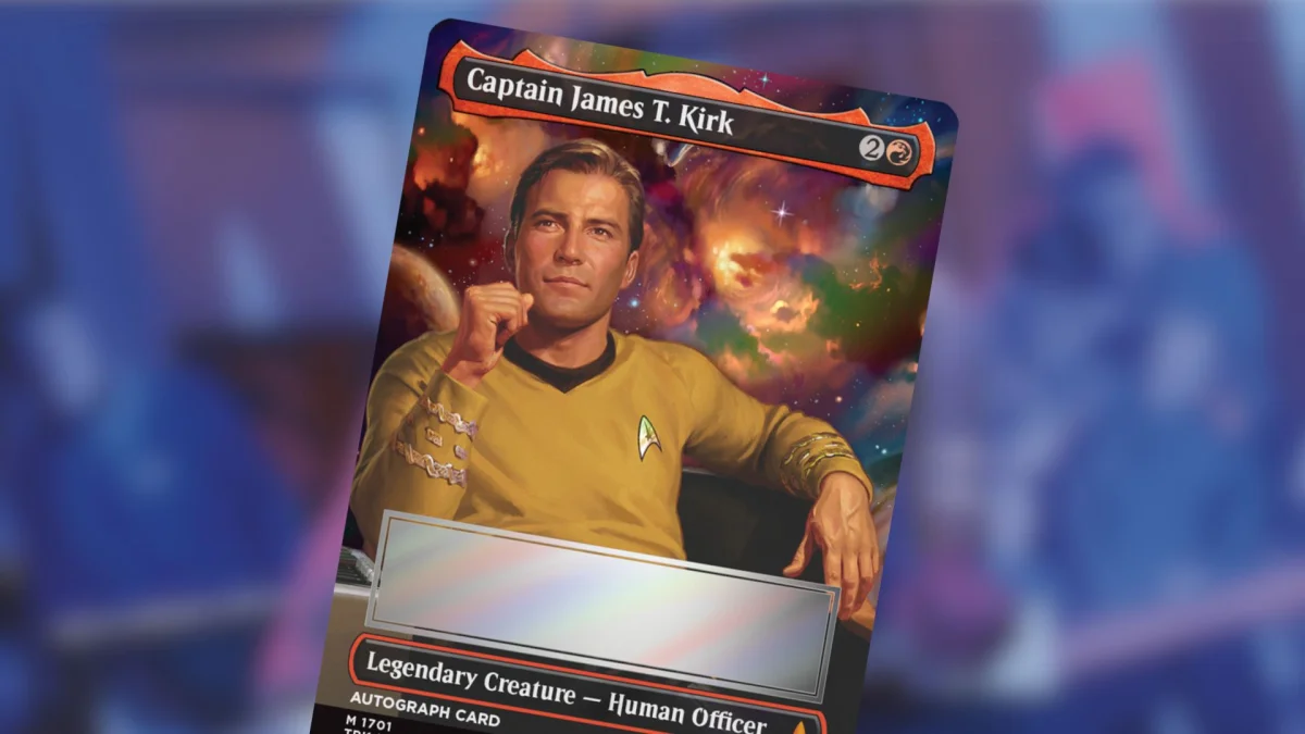 MTG Star Trek traz cartas ultra-raras assinadas por atores