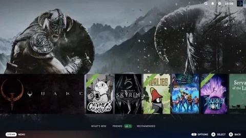 Nova atualização beta do Steam traz 'Big Art' para o Modo Big Picture e telas de proteção personalizáveis