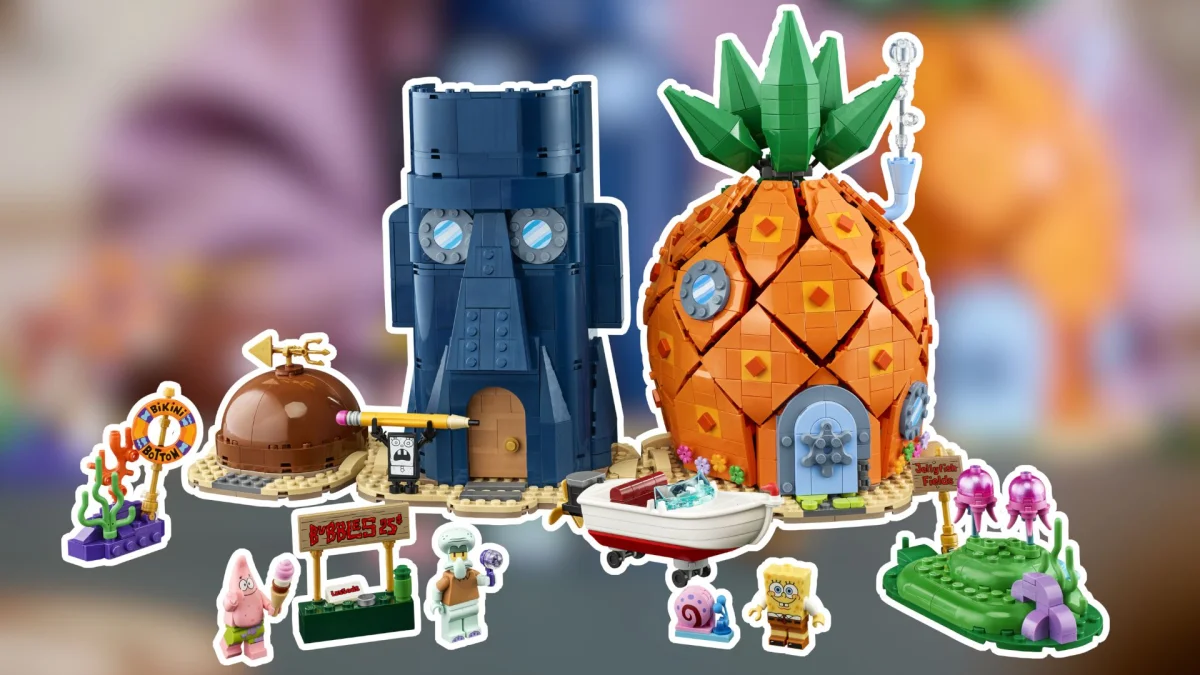Novo set de Lego do Bob Esponja é anunciado e impressiona pela fidelidade