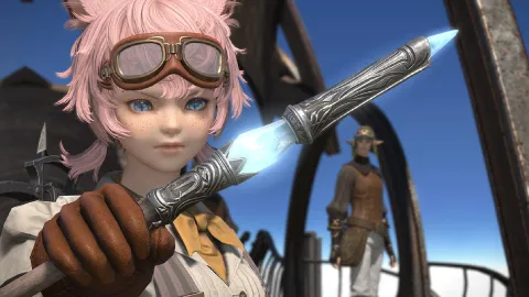 Novo trabalho de longo alcance em Final Fantasy 14 pode ser um falconeiro com besta