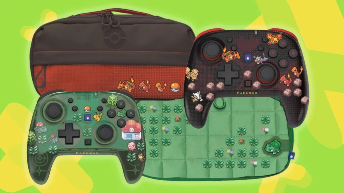 Novos acessórios da Hori para Switch 2 trazem nostalgia Pokémon