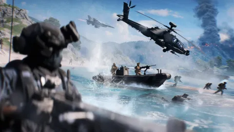 Preview do Mapa Tsuru Reef em Battlefield 6
