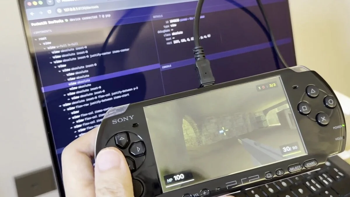 PSP recebe versão impressionante de Counter-Strike feita por fã após 20 anos