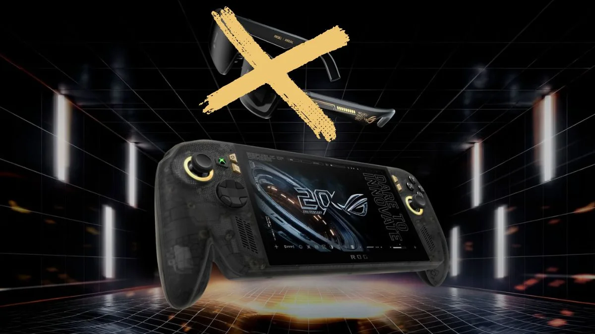 ROG Xbox Ally X20 pode ser comprado sem óculos AR