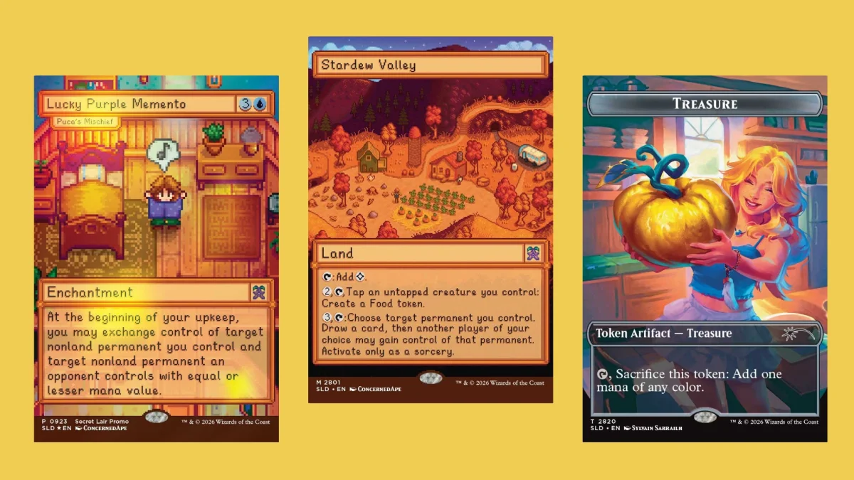Stardew Valley e Magic: The Gathering se Unem em Lançamento Especial