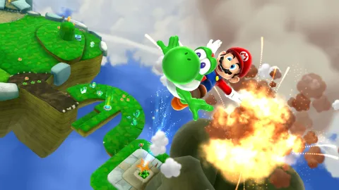 Super Mario Galaxy 2 esconde uma área "zona de alegria" não utilizada
