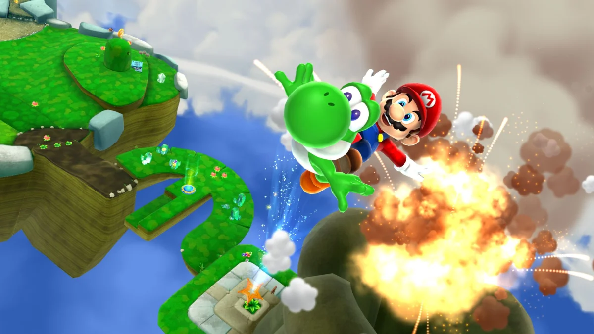 Super Mario Galaxy 2 esconde uma área "zona de alegria" não utilizada