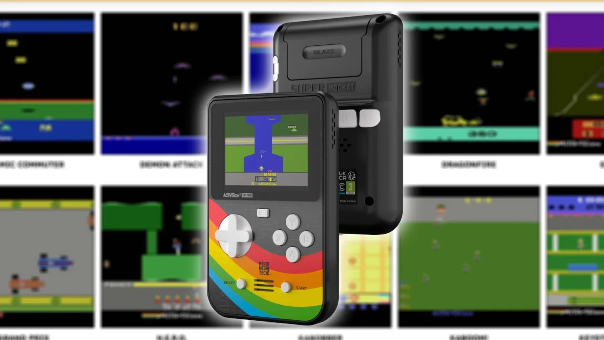 Super Pocket Activision: Um Novo Console Retro Chegando ao Mercado