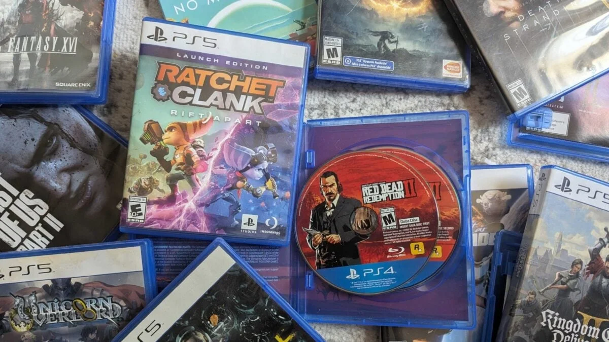 Vendas de Jogos Físicos da PlayStation nos EUA Mostram Desafios da Crítica ao Fim dos Discos