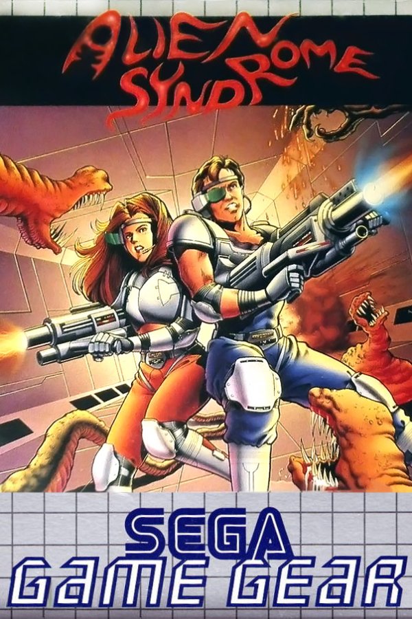 Capa de Alien Syndrome (1987)