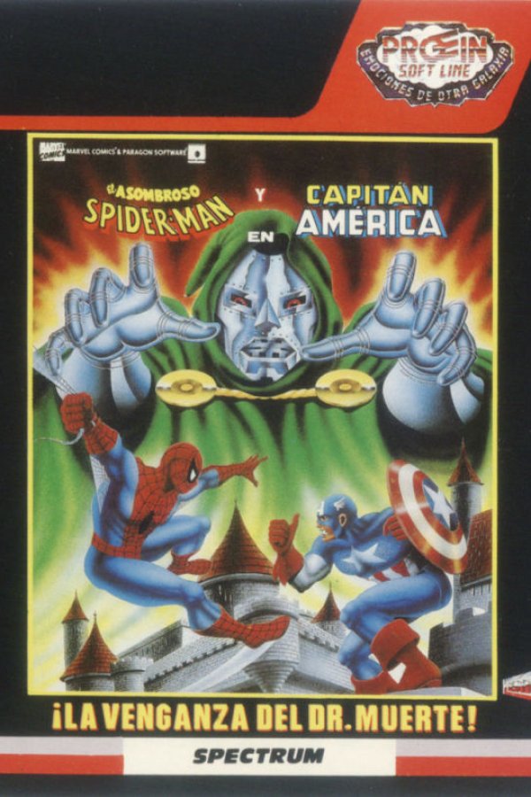 Capa de The Amazing Spider-Man and Captain America in Dr. Doom's Revenge!
