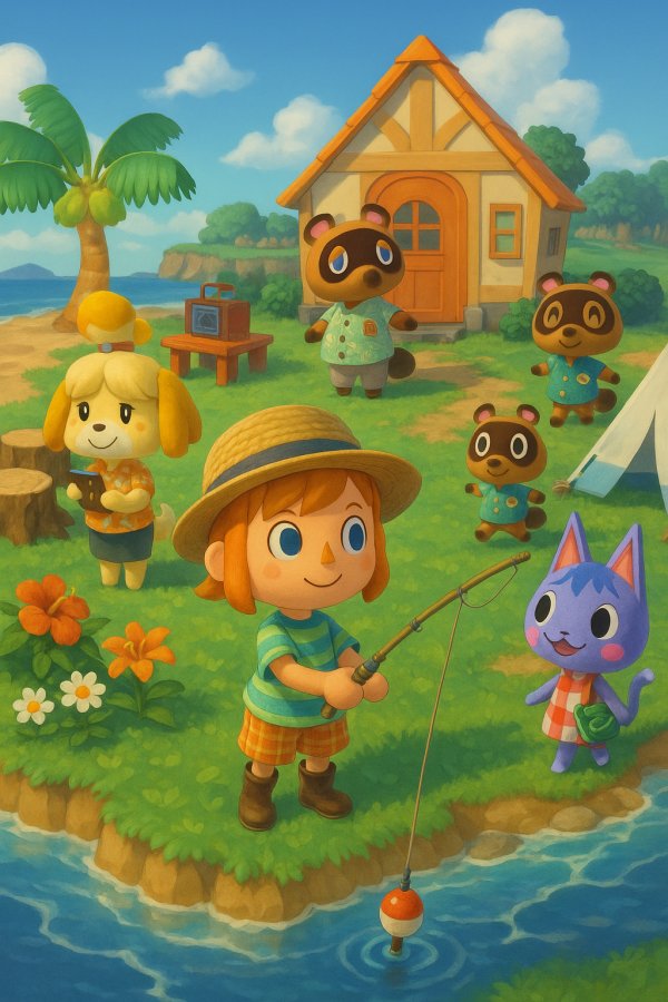 Capa de Animal Crossing: New Horizons