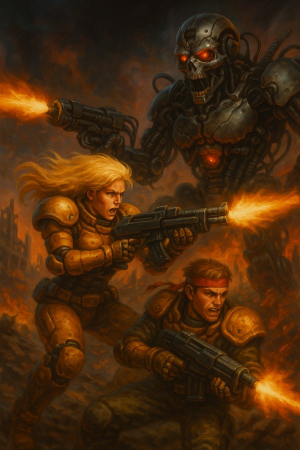 Capa de Blazing Chrome