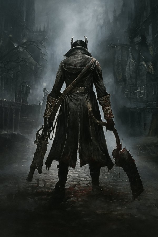 Capa de Bloodborne