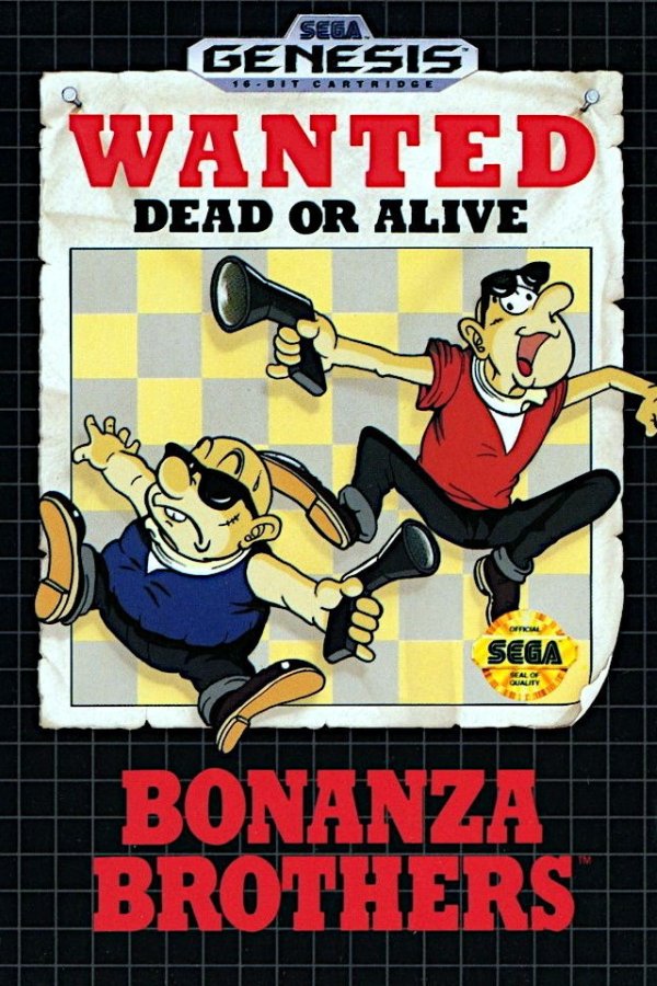 Capa de Bonanza Bros. (1990)