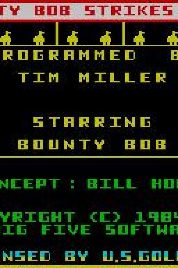 Capa de Bounty Bob Strikes Back!