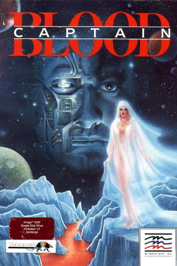 Capa de Captain Blood (1988)
