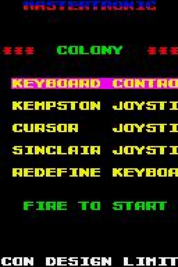 Capa de Colony (1987)