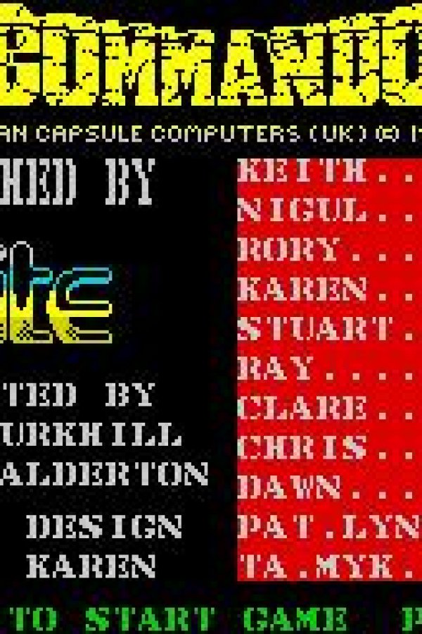 Capa de Commando